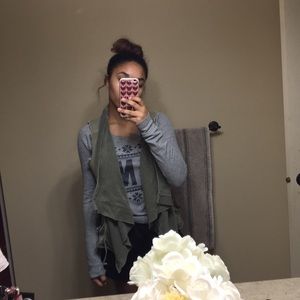 Cute cut off denim vest